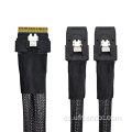 SFF-8654 a SFF-8087 Cable de disco duro del servidor 12 Gbps